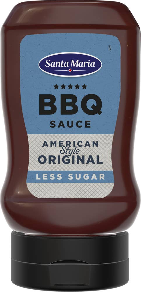 Santa Maria BBQ Sauce Original Less Sugar
