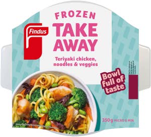 Findus Take Away Bowl Kyckling Teriyaki Fryst