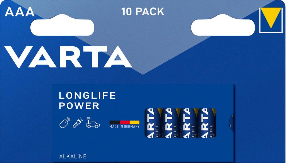 Varta Batteri Longlife Power AAA