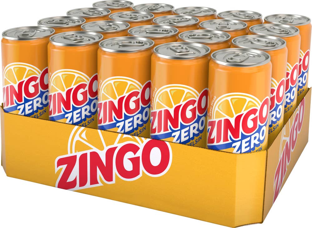 Zingo Zero Apelsin Flak 20x33cl