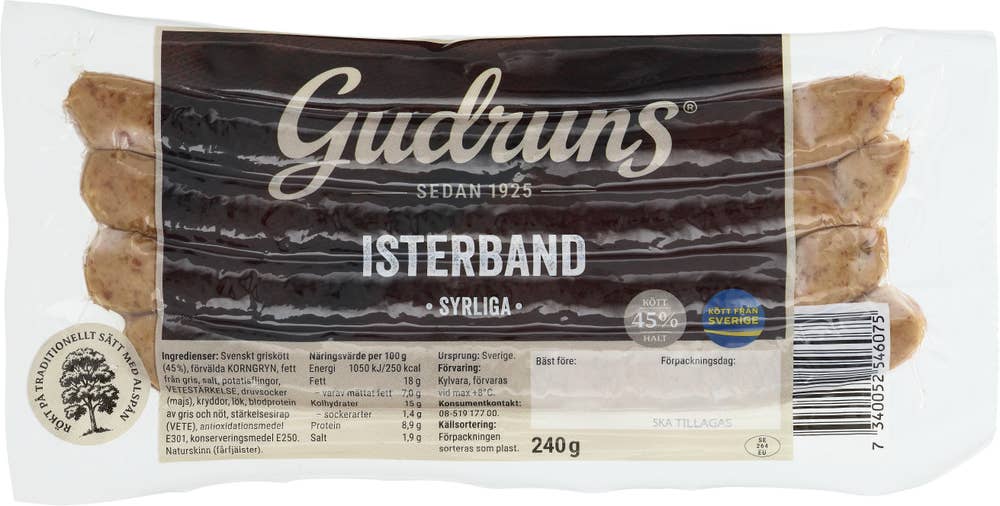 Gudruns Isterband Smal