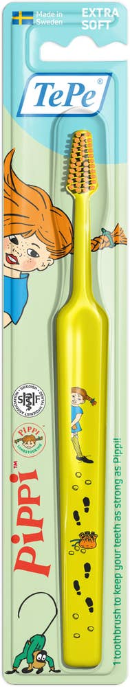 TePe Pippi Tandborste +3 År