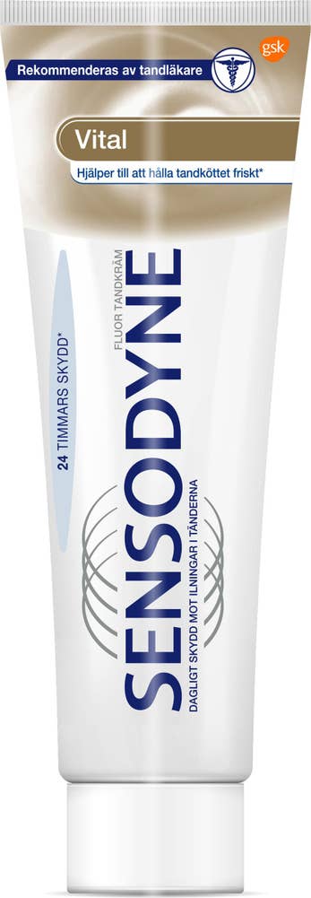 Ej sorterad Tandkräm Vital Sensodyne