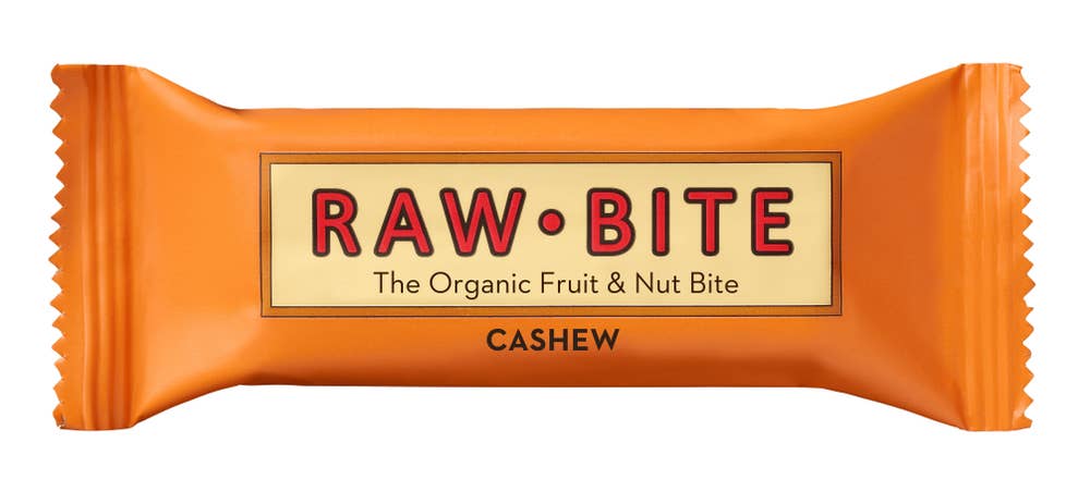 Rawbite Frukt- & Nötbar Cashew EKO