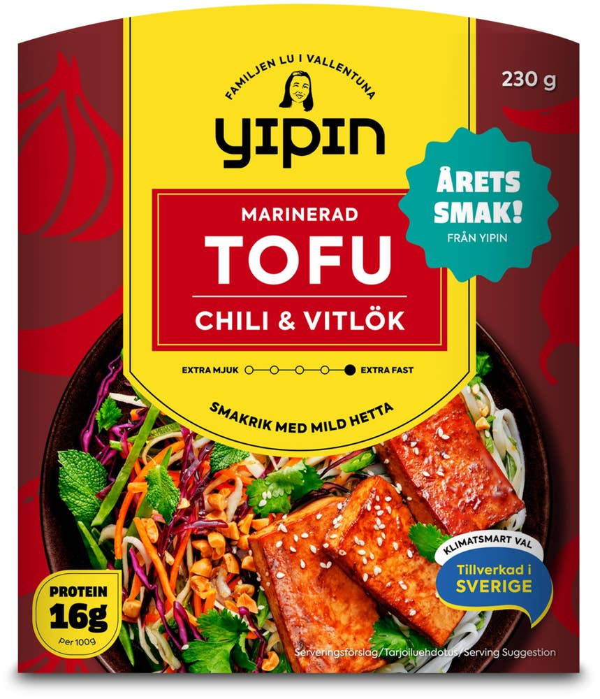 Yipin Tofu Chili & Vitlök