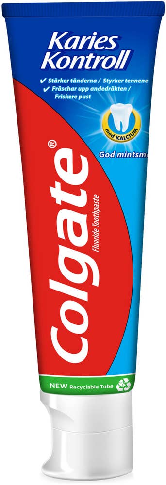 Colgate Tandkräm Karies Kontroll Colgate