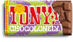 Tony's Chocolonely Mjölkchoklad Pecan & Karamell Crunch