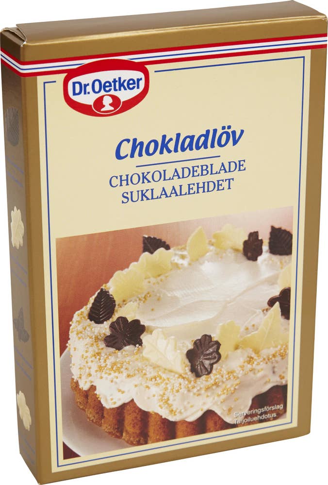 Ej sorterad Chokladlöv Dr.Oetker