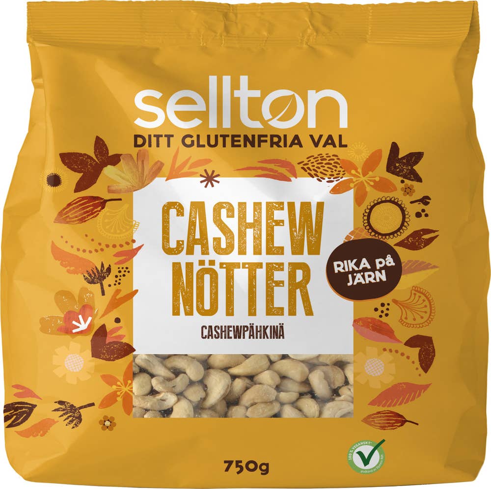 Sellton Cashewnötter Naturella