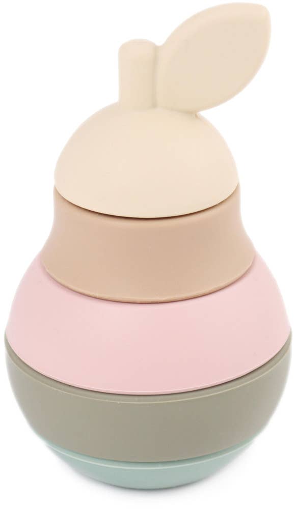 Carlo Baby Stapelleksak Silikon Päron