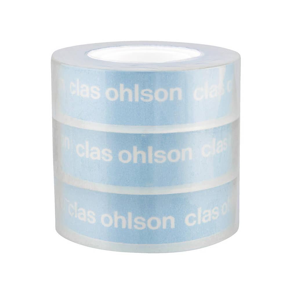 Clas Ohlson Kontorstejp Glasklar 3-p Clas Ohlson