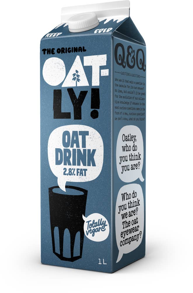 Oatly Havredryck Standard 2,8%