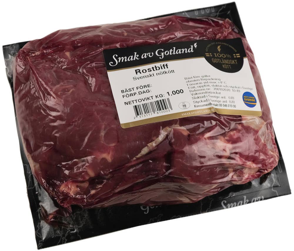 Smak av Gotland Rostbiff