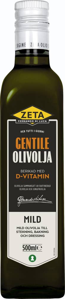 Zeta Olivolja Gentile D-vitaminberikad