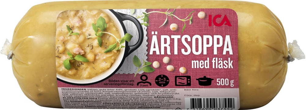 Ej sorterad Ärtsoppa med Fläsk Ica