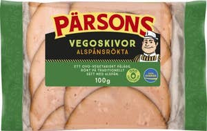 Pärsons Vegoskivor Alspånsrökta
