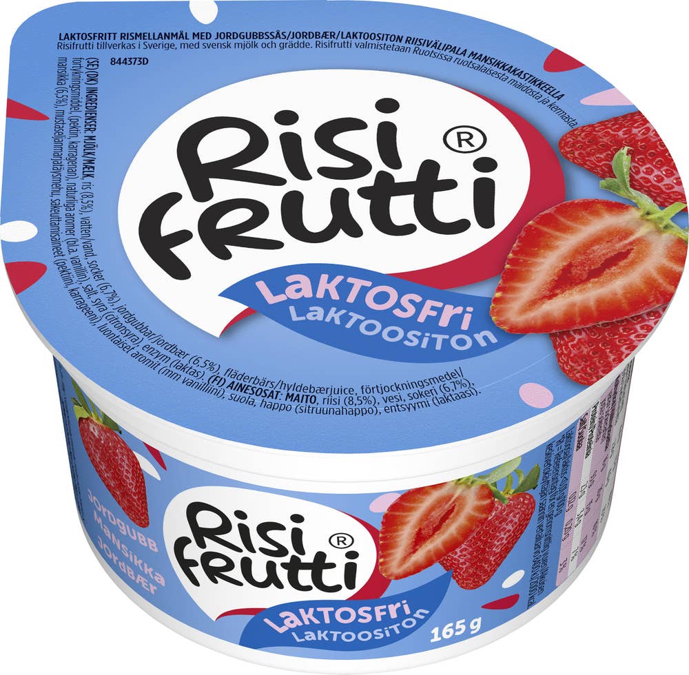 Risifrutti Jordgubb Laktosfri