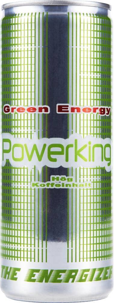 Powerking Energy Drink Green Powerking