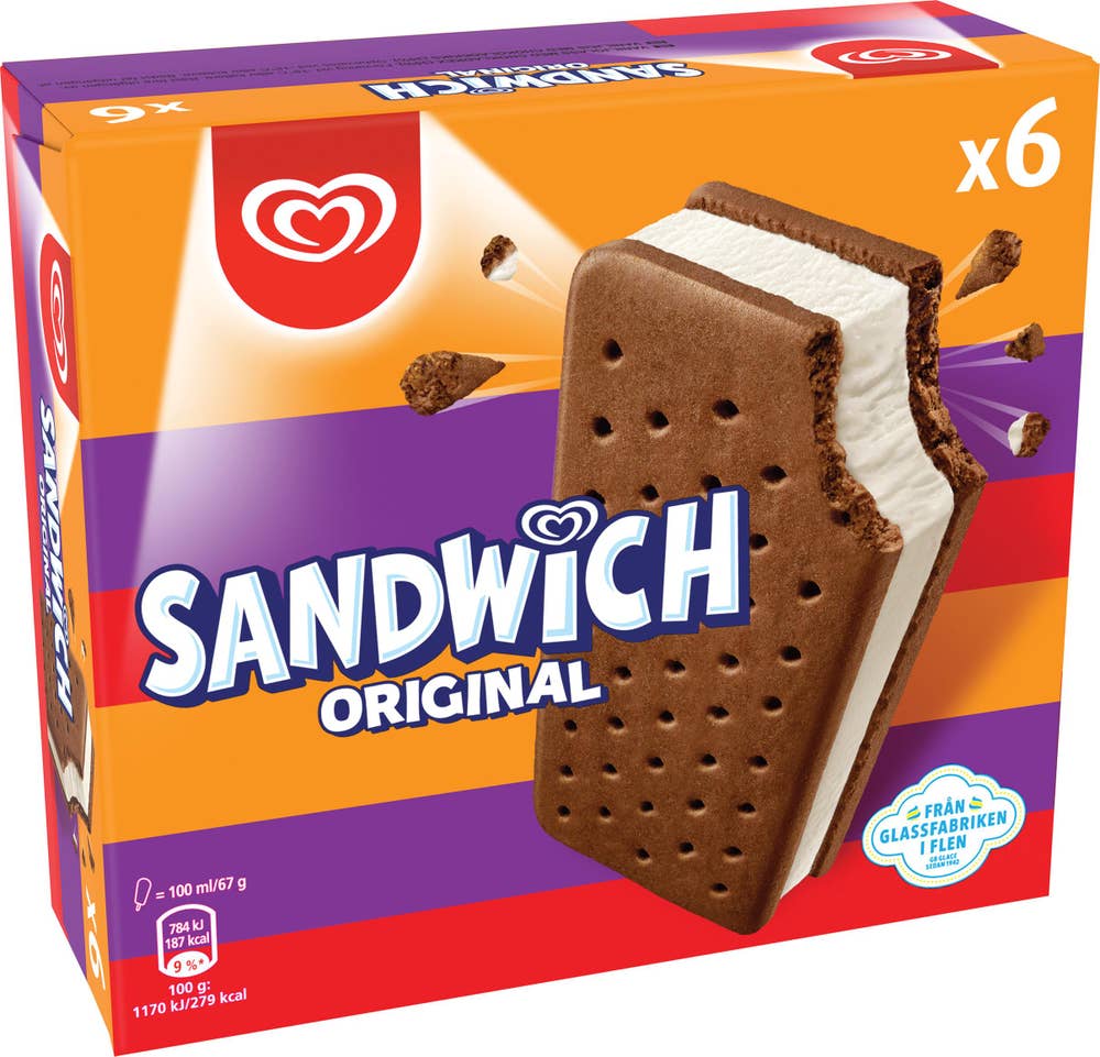 GB Glace Glass Sandwich Original