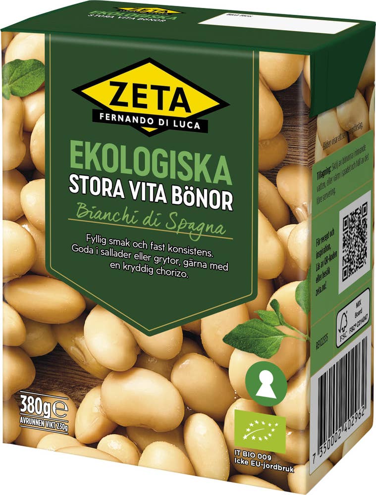 Zeta Stora Vita Bönor EKO