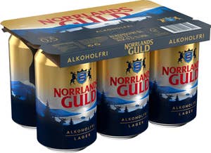Norrlands Guld Öl Alkoholfri 0,5% 6x33cl