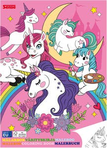 SENSE Målarbok Enhörning