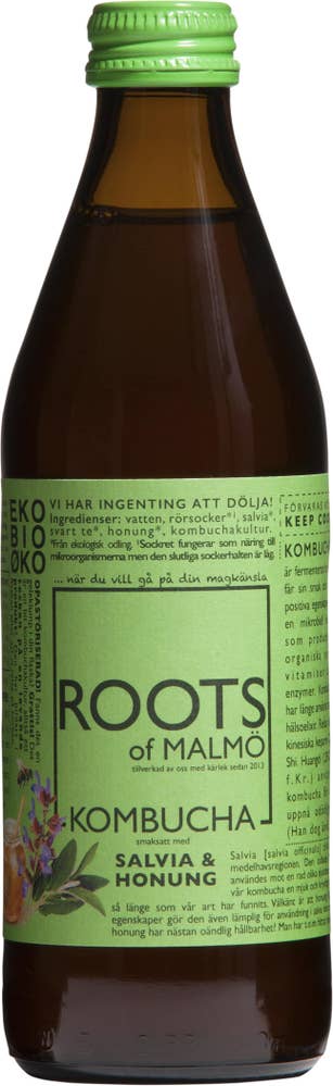 Roots Kombucha Salvia & Honung EKO