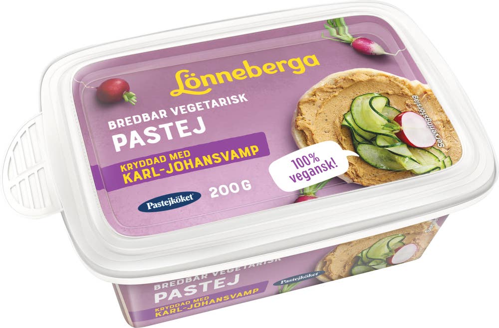 Pastejköket Vegetarisk Bredbar Pastej