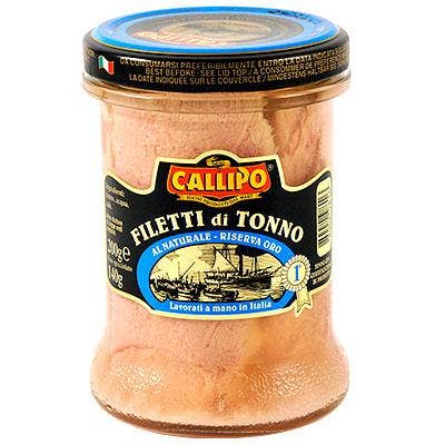 Callipo Tonfiskfilé i Vatten Riserva Oro Callipo