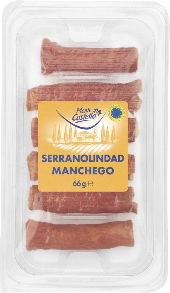 Monte Castello Serranolindad Manchego