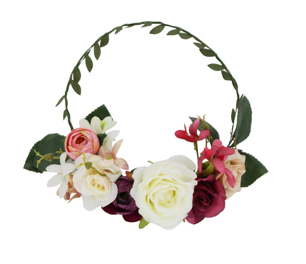 Hedlundgruppen Hårkrans med Blommor 21cm