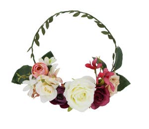 Hedlundgruppen Hårkrans med Blommor 21cm