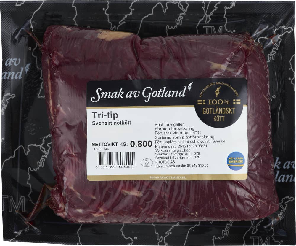 Smak av Gotland Tri-tip