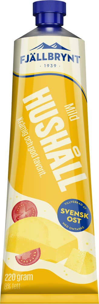Fjällbrynt Hushållsost Mild