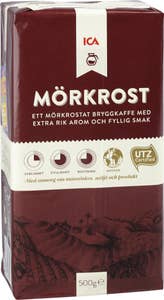 Kaffe Brygg mörkrost Ica - 500 g - Mathem