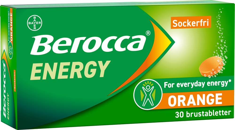 Berocca Brustabletter Energy Orange