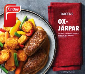 Findus Dagens Oxjärpar Fryst