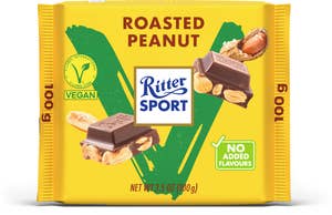 Ritter Sport Vegansk Choklad Rostade Jordnötter