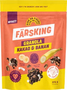 Färsking Granola Kakao & Banan