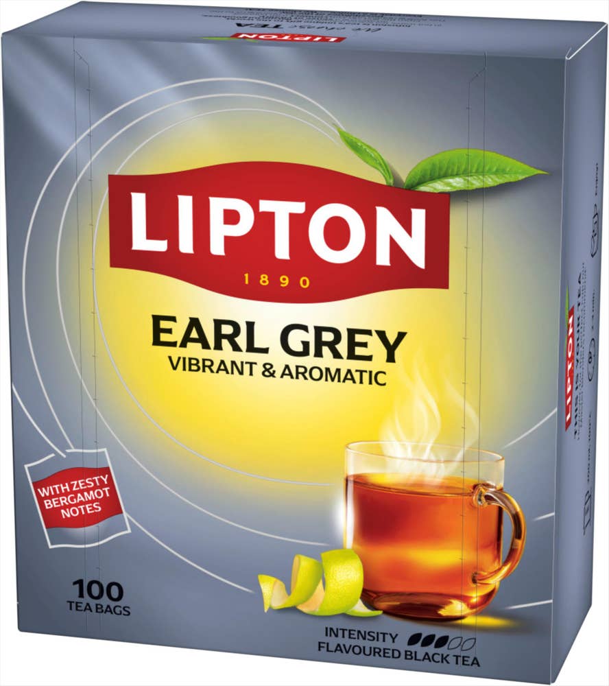 Lipton Svart Te Rich Earl Grey