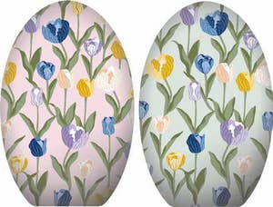 Hedlundgruppen Påskägg Metall Stående 20cm Osorterade Färger