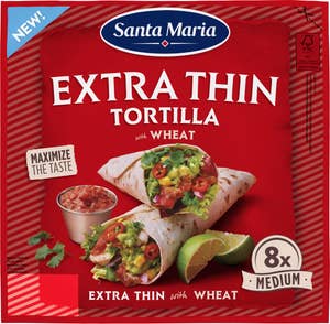Santa Maria Extra Thin Tortilla Wheat