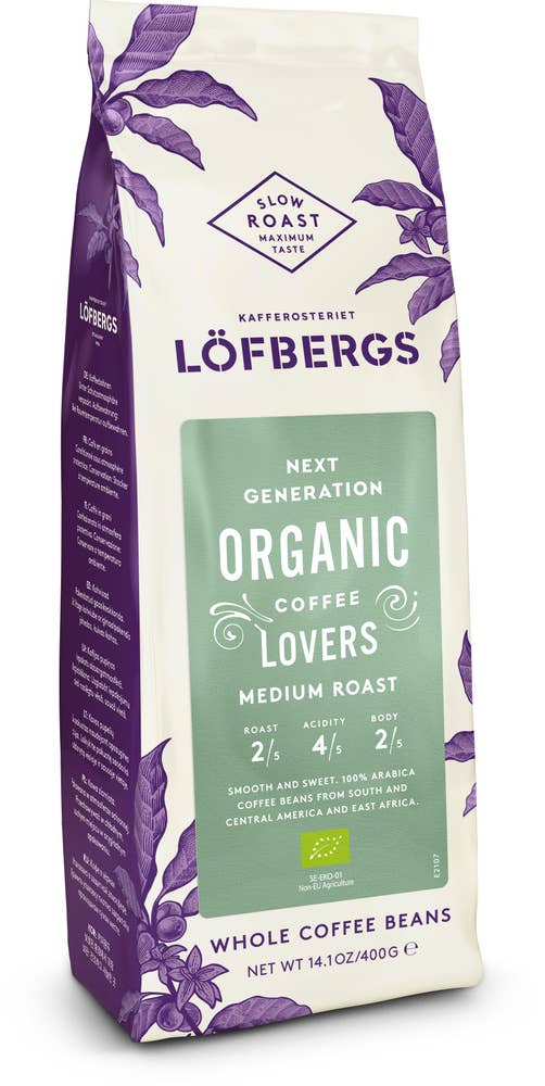 Löfbergs Hela Kaffebönor Mellanrost EKO