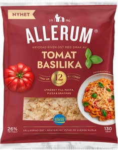 Allerum Riven Ost Tomat & Basilika 26%