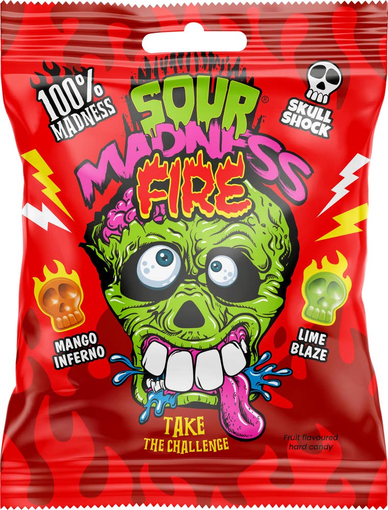 Sour Madness Godispåse Fire