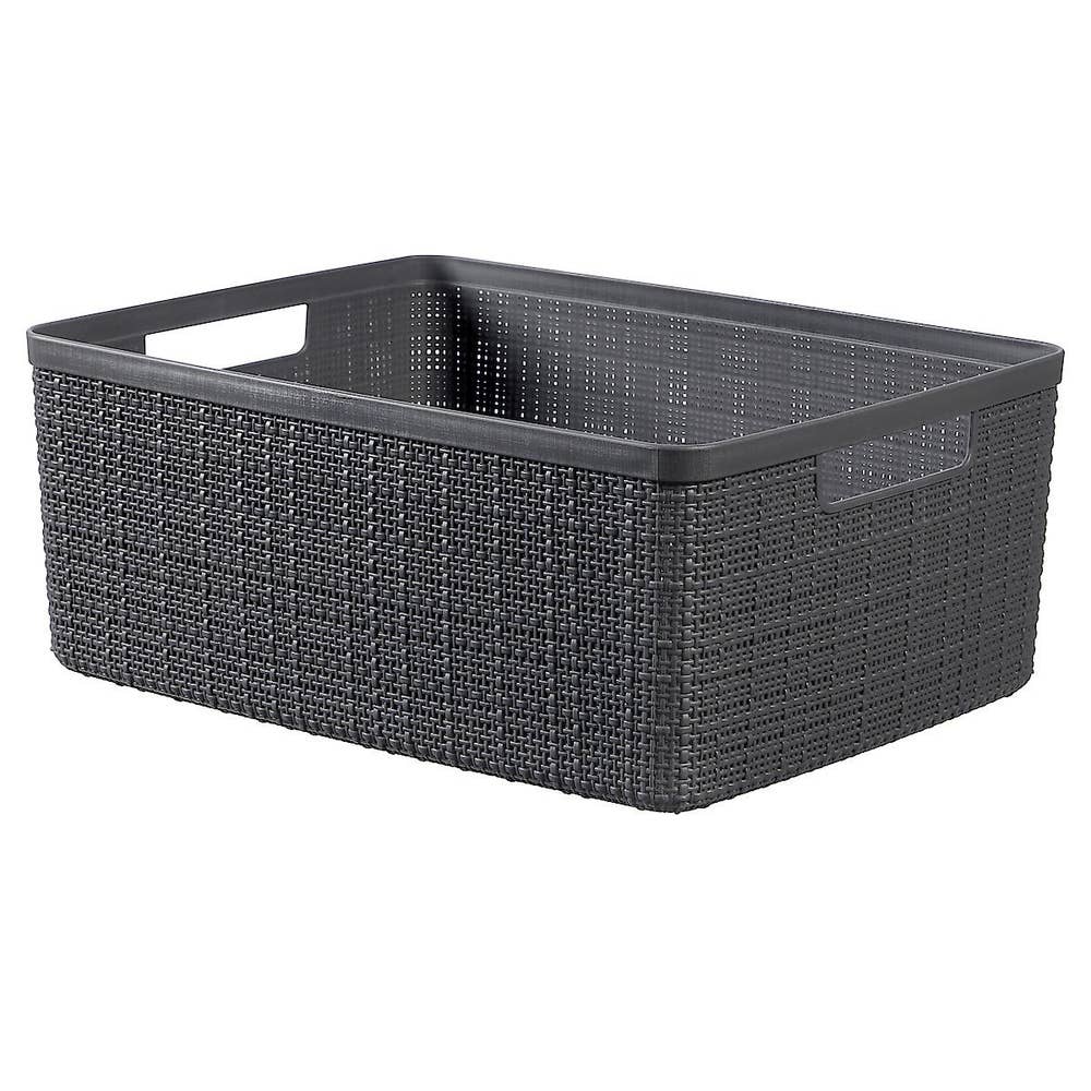 Clas Ohlson Förvaringskorg Jute Grå 12L Clas Ohlson