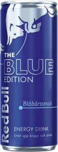 Red Bull Energidryck Blue Edition Blåbär