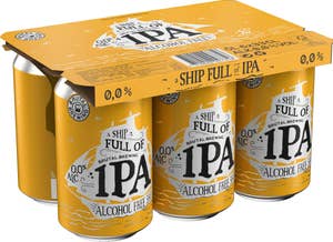 Brutal Brewing Öl A Ship Full of IPA Alkoholfri 0,0% 6x33cl