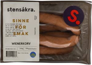 Stensåkra Wienerkorv Kötthalt 70%