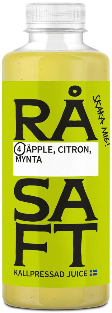 Kallpressad Juice Äpple, Citron & Mynta